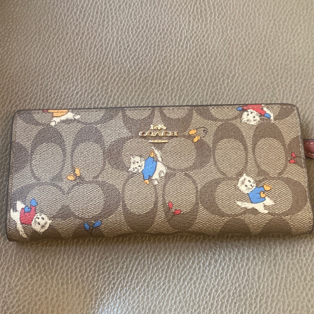 Slim Coach Wallet